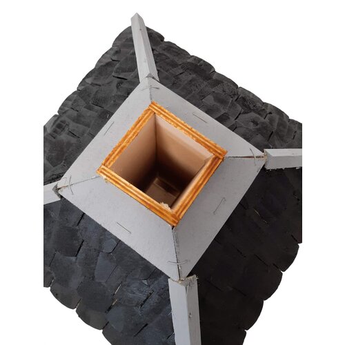  Drvena hranilica za ptice, sa posudom za hranu 28 x 28 x 32 cm Slike