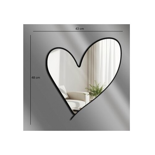 Wallxpert dekorativno ogledalo Ozgl517 silver Slike