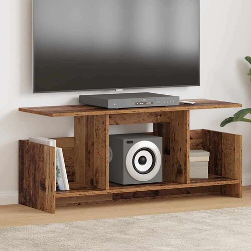 TV stalak Staro drvo 102 x 35 x 45 cm Konstruirano drvo Cijene