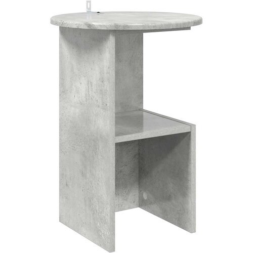  Bocni stol Betonska siva &amp;Oslash; 39,5 x 55 cm Konstruirano drvo Slike