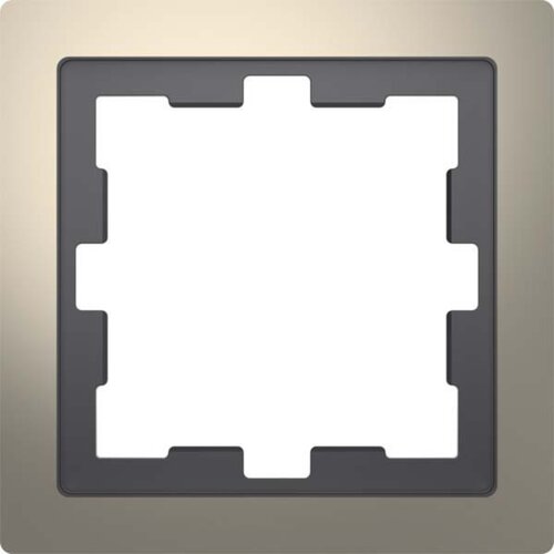 Merten ov okvir 1f.nickel metallic MEG4010-6550, (20892152) Cene