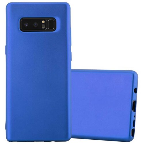 Cadorabo Case, združljiv s Samsungom v kovinsko modri - za&scaron;čitni pokrov, narejen iz fleksibilnega silikona TPU, (20584496) Cene
