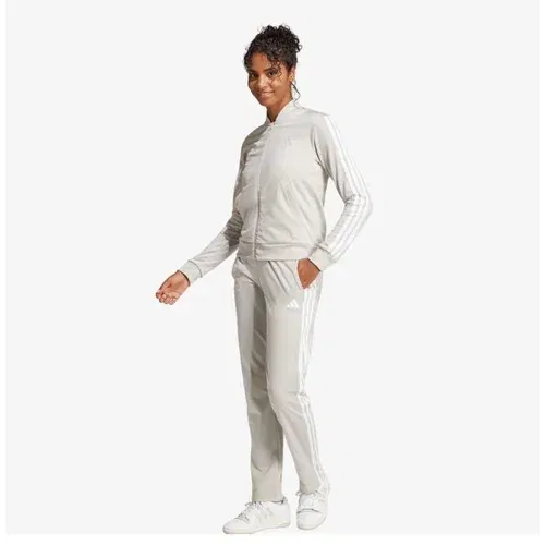 Adidas Trenirka 3-Stripes za žene, boja: bež, JD2686