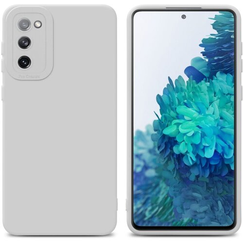 Cadorabo Ohi&amp;scaron;je, združljiv s Samsungom v tekoči beli barvi - za&amp;scaron;čitni pokrov iz fleksibilnega silikona TPU, (20592917) Slike
