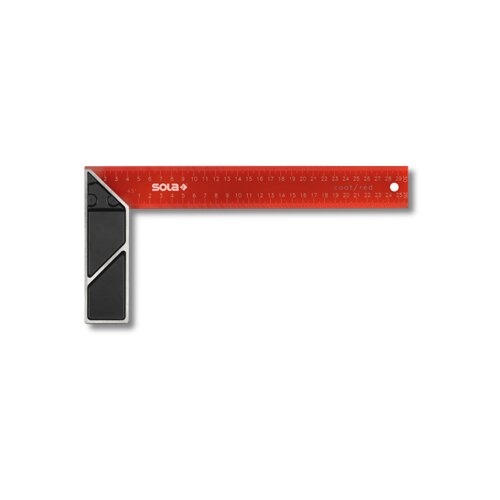 Sola ugaonik stolarski crveni 350 x 175 mm SRC350 Cene