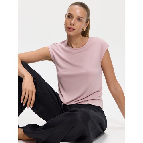 Reserved Modalni top - pastelnoružičasto Cene