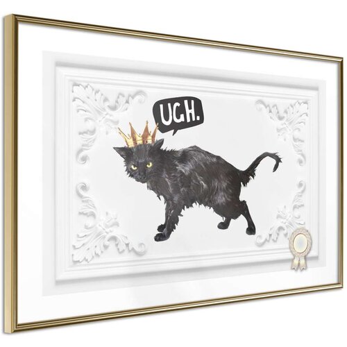  Poster - Cat Rules I 30x20 Slike