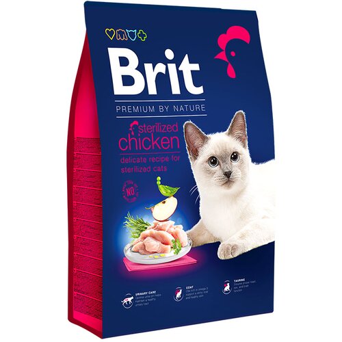 Brit Hrana za mačke - Sterilised Piletina 1.5kg Slike