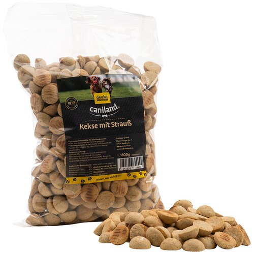 Caniland keksići od noja (Canibit) - 3 x 600 g Cijene