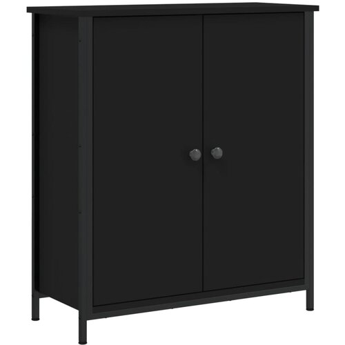 Maison Chic Komoda - Predalnik črna 70x30x80 cm inženirski les, (21715688) Slike