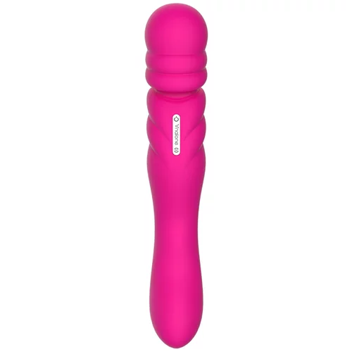 Nalone vibrator Jane Double, ružičasti