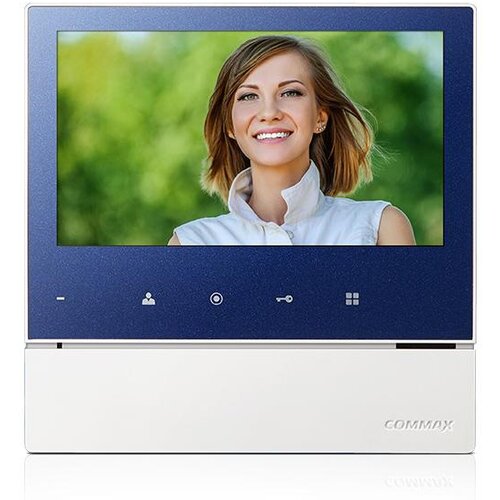 Commax CDV -70H2 modra - različica 230Vac - videofon 7 &amp;quot;, CVBS, prostoročno, 2 vhoda Slike