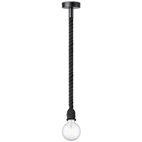  LED viseča svetilka Leonardo (Do x &amp;Scaron; x V: 115 x 10 x 115 cm, Črna) Slike