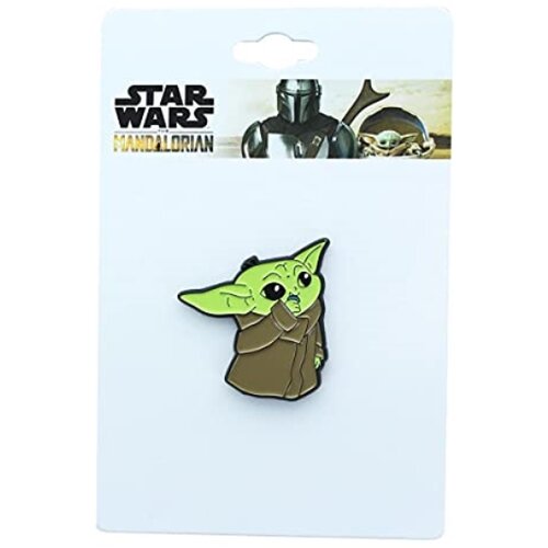 Starwire Star Wars Mandalorian Otrok s piškotno emajlirano iglo, (21240425) Cene
