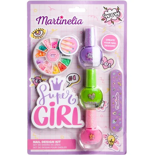 Martinelia Super Girl Nail Design Kit set (za djecu)