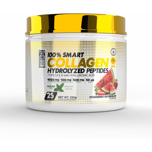 100% Smart Collagen Hydrolyzed Peptides - 250 g - Strawberry Watermelon Cijene