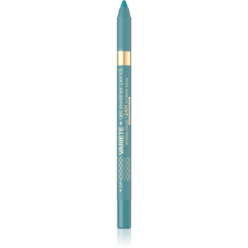Eveline Cosmetics Vari&amp;eacute;t&amp;eacute; vodootporna gel olovka za oči nijansa 04 Turquoise 1 kom Slike