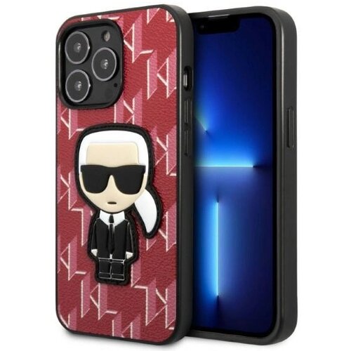 Karl Lagerfeld MONOGRAM IKONIK PATCH CASE ZA IPHONE 13 PRO MAX - RDEČ, (21899186) Cene