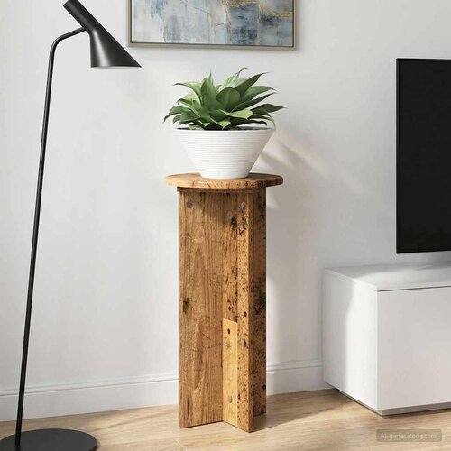  Stalak za biljke 2 pcs Staro drvo 29,5 x 29,5 x 60 cm Cijene