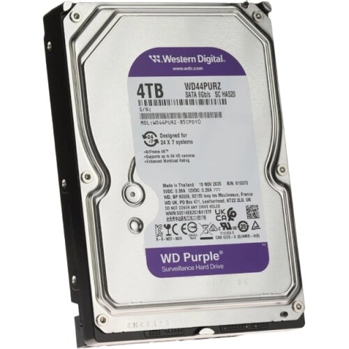 Western Digital 4TB 3.5 inča SATA III 128MB IntelliPower WD44PURZ Purple hard disk Cene