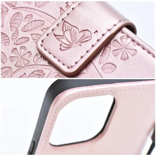 Mezzo Book case za SAMSUNG GALAXY A54 5G tree rose gold Slike