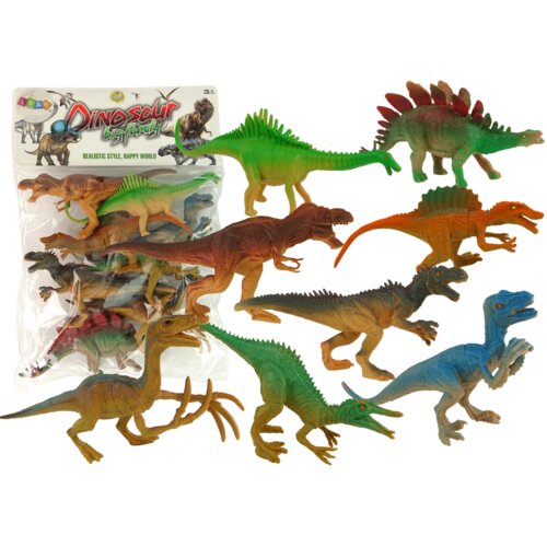  Dinosaurs Park Animals Figure Set 8 pcs. Cene