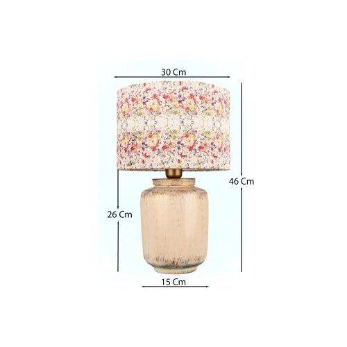 Opviq BK043 ecru table lamp Cene