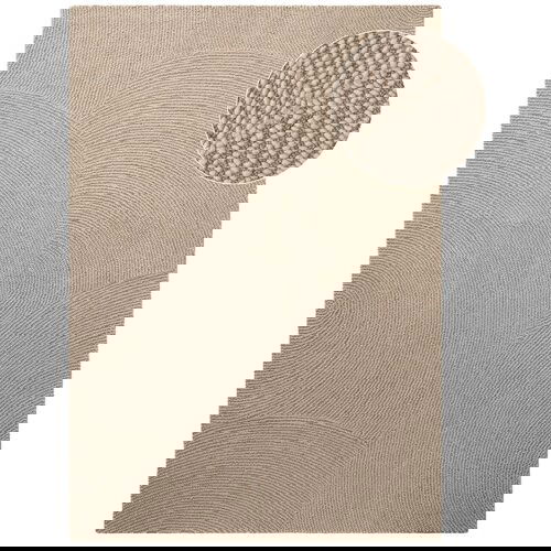 Hanse Home Bež ručno rađen vunen tepih 200x300 cm Eleni Light Beige – Cijene