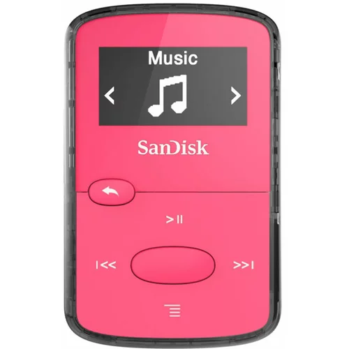 Sandisk MP3 predvajalnik clip jam, 8 gb, roza