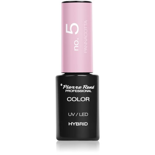 Pierre René Nails Hybrid gel lak za nokte s korištenjem UV/LED lampe nijansa No. 5 Pannacotta 6 ml Cijene