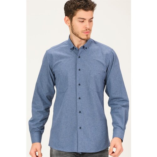 Dewberry G730 MEN'S SHIRT-INDIGO Cene