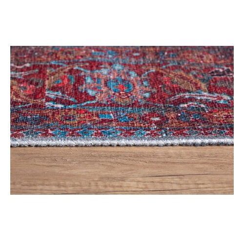  Blues chenille - claret red al 170 vi&amp;scaron;ebojni hodnički tepih (75 x 150) Slike
