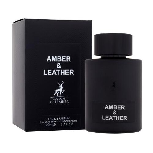 Maison Alhambra Amber & Leather 100 ml parfemska voda za moške Cijene