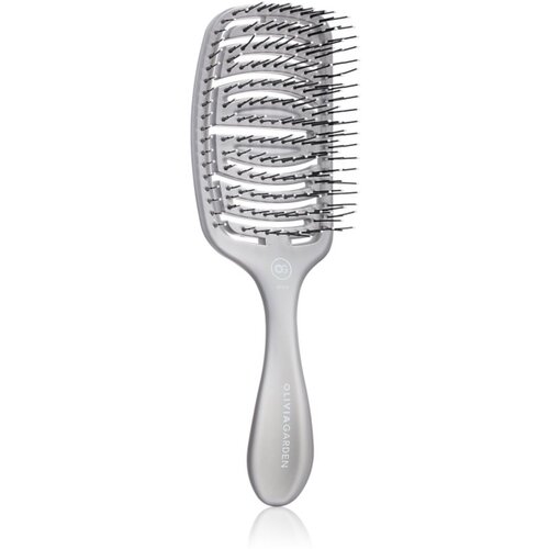 Olivia Garden ESSENTIAL CARE FLEX Medium Hair Bristles krtača za lase Ice Grey 1 kos Cene