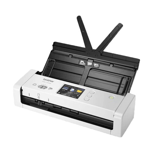 Brother ADS-1700W, A4 2-sided document scanner, 16 ppm, 20 page ADF, 600 dpi, USB/Wireless network connectivity skener Slike