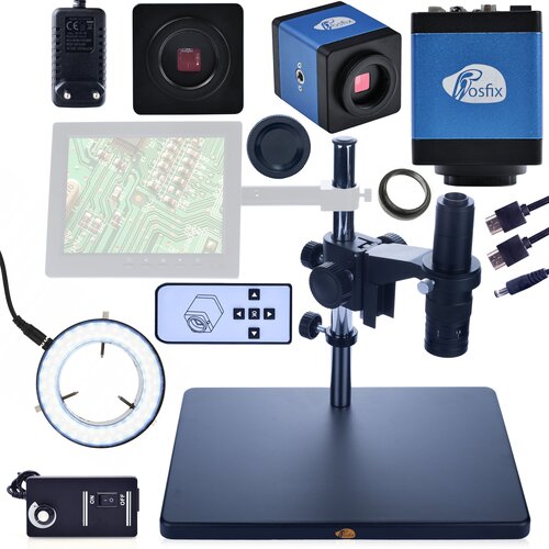 Rosfix EARTH PRO MCEP-0,5X DIGITALNI MIKROSKOP + KAMERA SCORPIUS PRO KMSP-HDMI-USBI + OSVETLJEVALEC+ KAMERA DRACO BLUE, (21739108) Cene