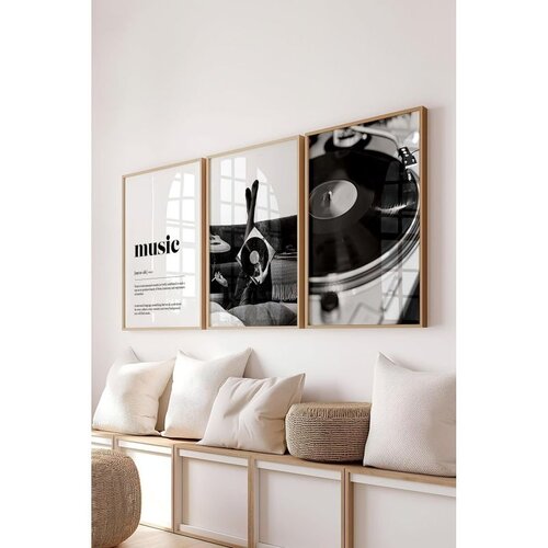 WALLXPERT &Ccedil;-300720 - 3040 set dekorativnih slika (3 komada) Cene