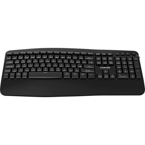  Bežična tastatura HKB-W6, Crna Slike