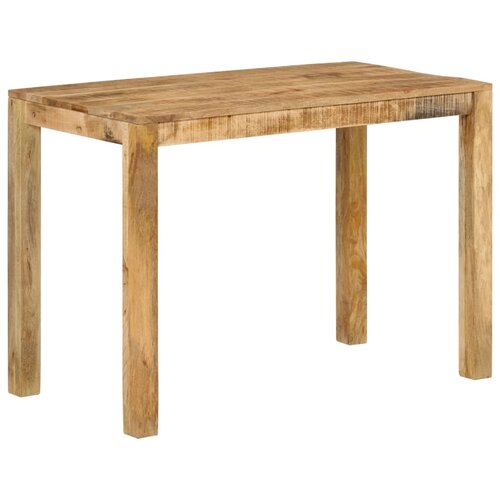 vidaXL Jedilna miza 110x55x76 cm trden mangov les Cene
