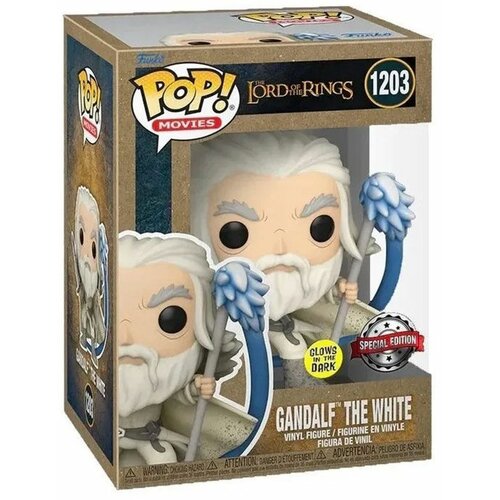 Funko Bobble Figure Lord Of The Rings Pop! - Gandalf The White - Glows in the Dark Slike