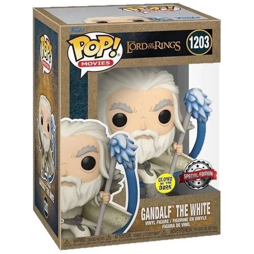 Funko POP Filmi Lord of the Rings Gandalf the White GITD Exclusive 1203, (21324482) Slike