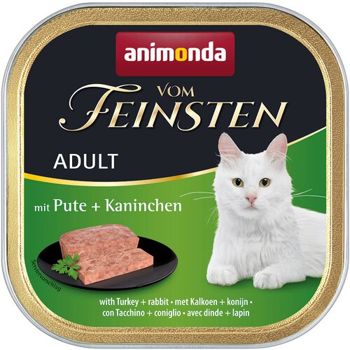 MEGA pakiranje animonda vom Feinsten Adult 32 x 100 g - S puranom & zajcem Cijene