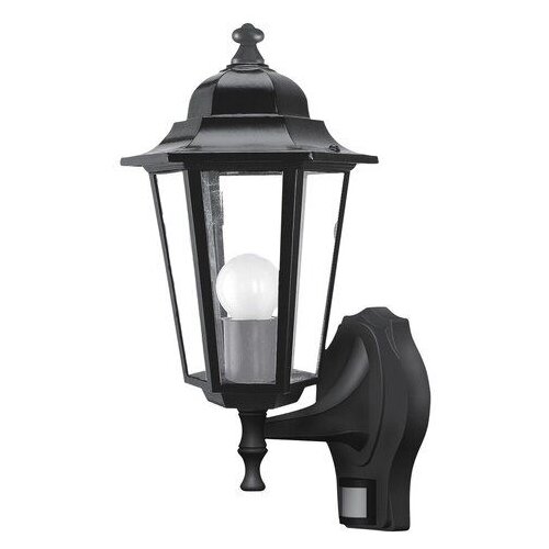 Rabalux velence spoljna zidna lampa 60W crna IP43 senzor Slike