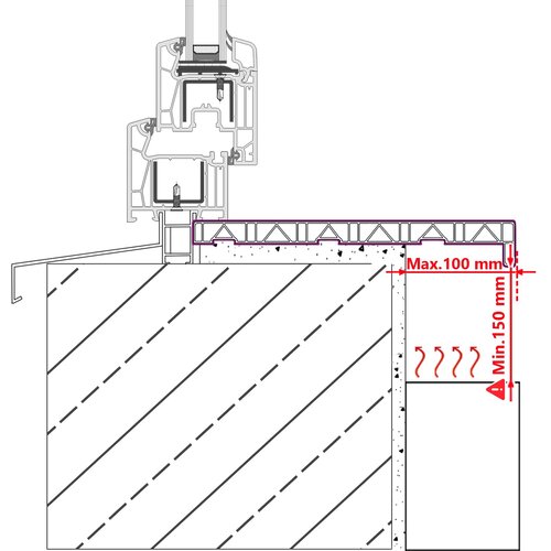  Prozorska klupčica Antracit s drvenim uzorkom 80 x 50 x 4,5 cm Slike
