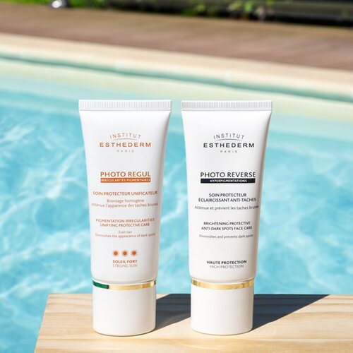 Institut Esthederm Photo Reverse Brightening Protective Anti-Dark Spots Face Care posvetlitvena zaščitna nega proti pigmentnim madežem z visoko UV zaš Cene