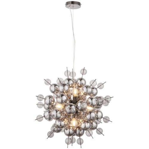  Endon 81583 - Visilica na sajli JOULES 9xE14/7W/230V sjajni hrom/zadimljeno staklo Cene