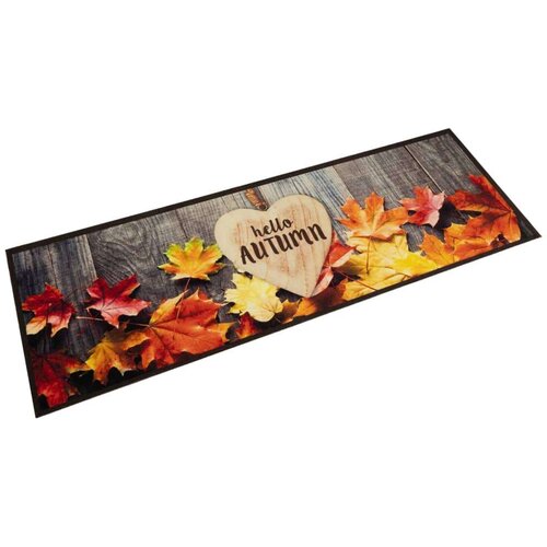  Tepih perivi s jesenskim uzorkom 45x150 cm bar&amp;scaron;unasti Slike