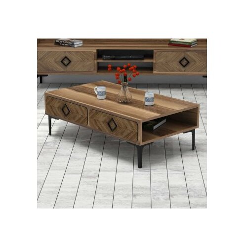 Hanah home sto za dnevnu sobu samba walnut Cene