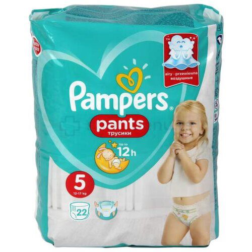 Pampers pants cp 5 junior pelene, 12-18 kg, 22 komada Slike