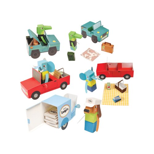 REX International Kreativni set - Animal Automobiles Slike